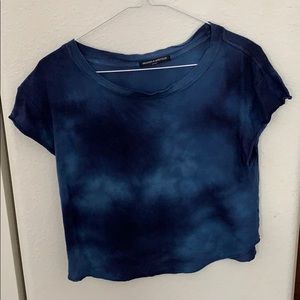 Brandy Melville Cropped Tie Die Tee